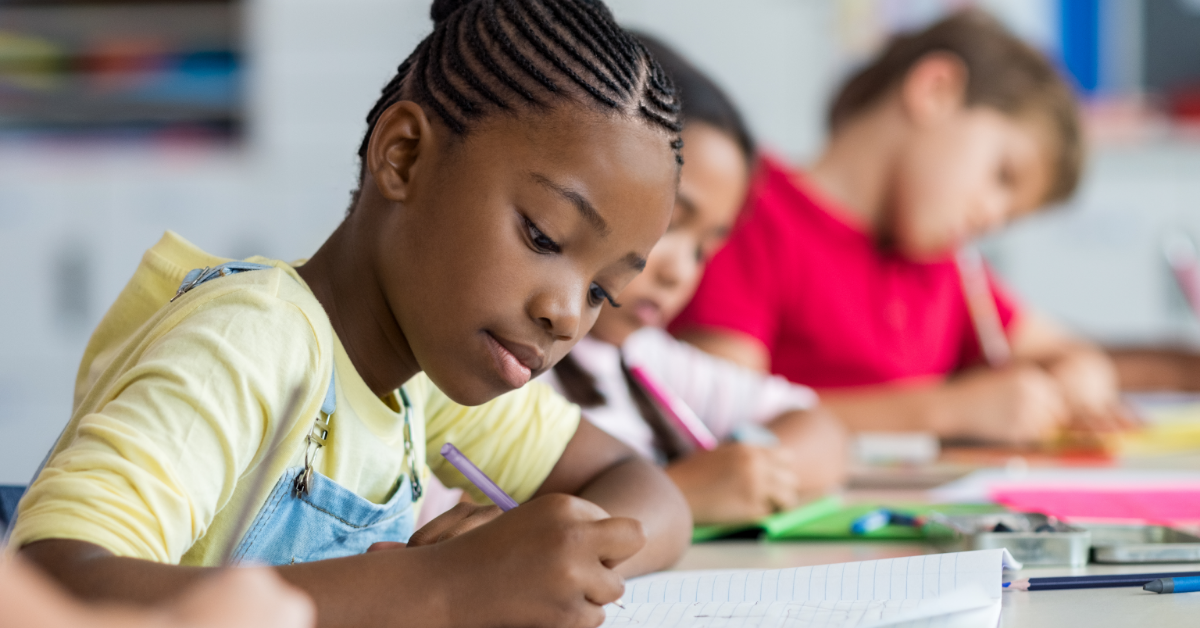 AG Blog 1- Featured Image – 2 children in a school in Angleton, Texas